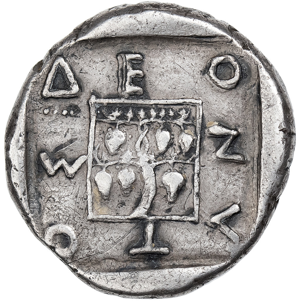 Thrace, Tetradrachm, ca. 436-410 BC, Maroneia, Zilver, ZF, HGC:3.2-1526
