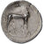 Bruttium, Carthaginian Occupation, 1/2 Shekel, ca. 216-211 BC, Zilver, ZF+