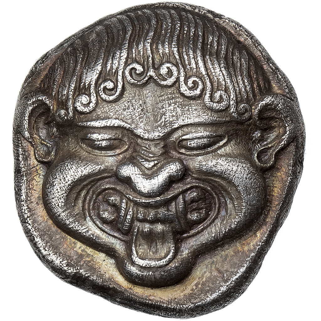 Macedonia, Stater, ca. 525-450 BC, Neapolis, Srebro, AU(55-58), HGC:3.1-583