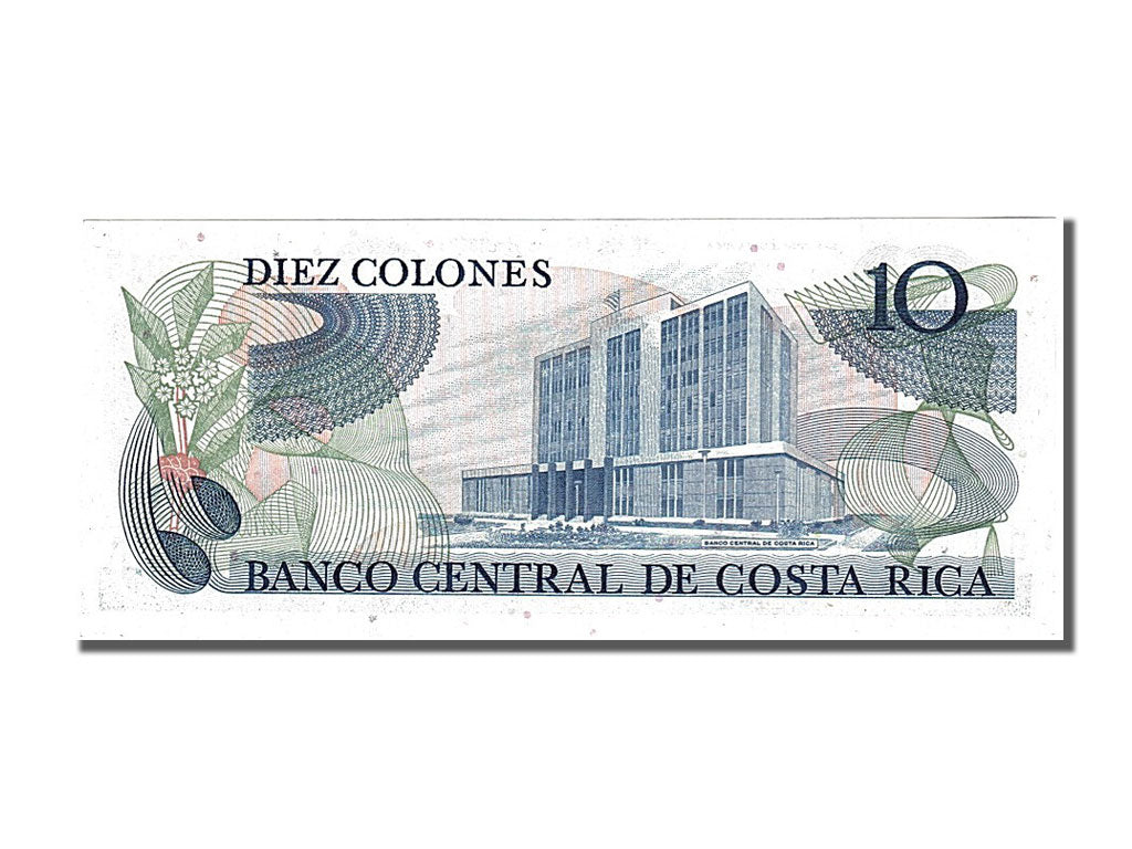 Banknote, Costa Rica, 10 Colones, 1987, 1987-02-18, UNC(65-70)