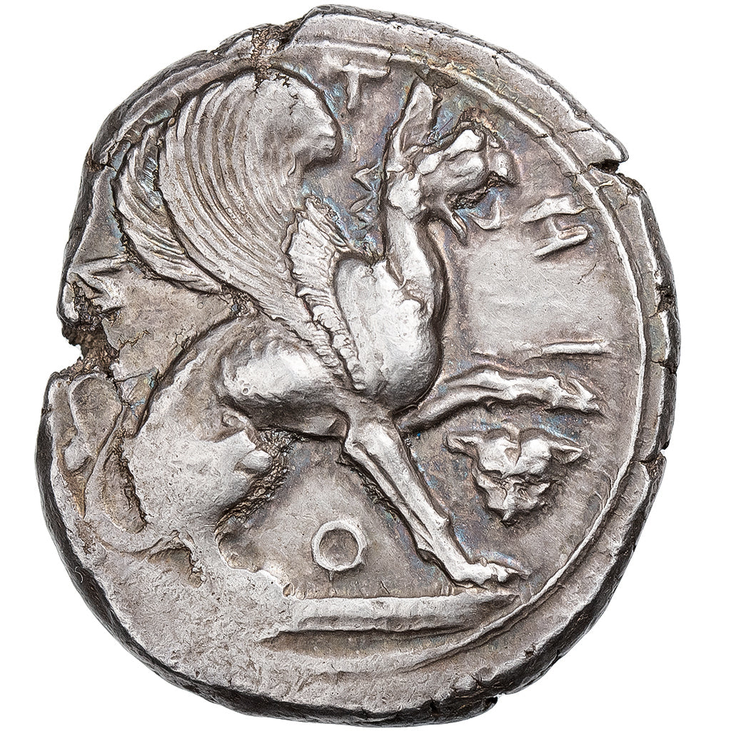 Ionia, Stater, ca. 470-449 BC, Teos, Silber, SS+