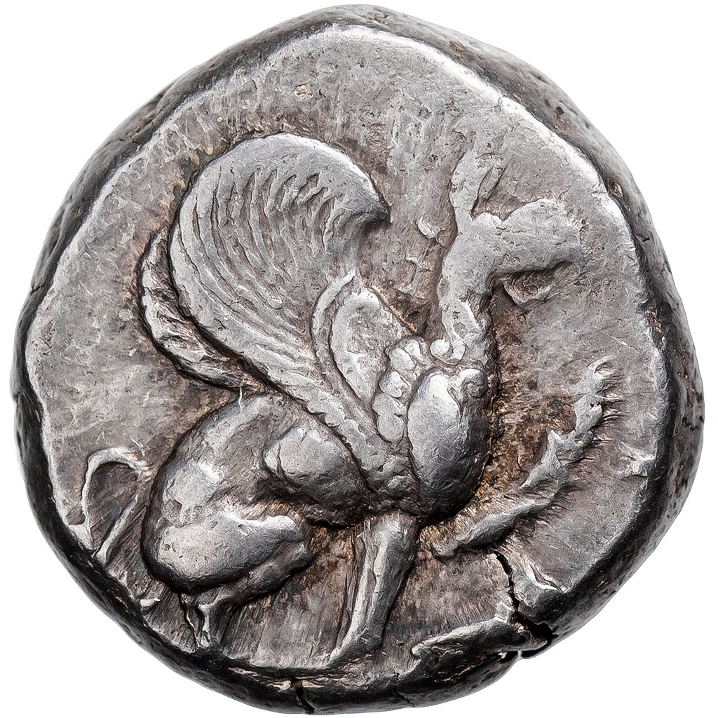 Jonia, Stater, ca. 470-449 BC, Teos, Srebro, EF(40-45)