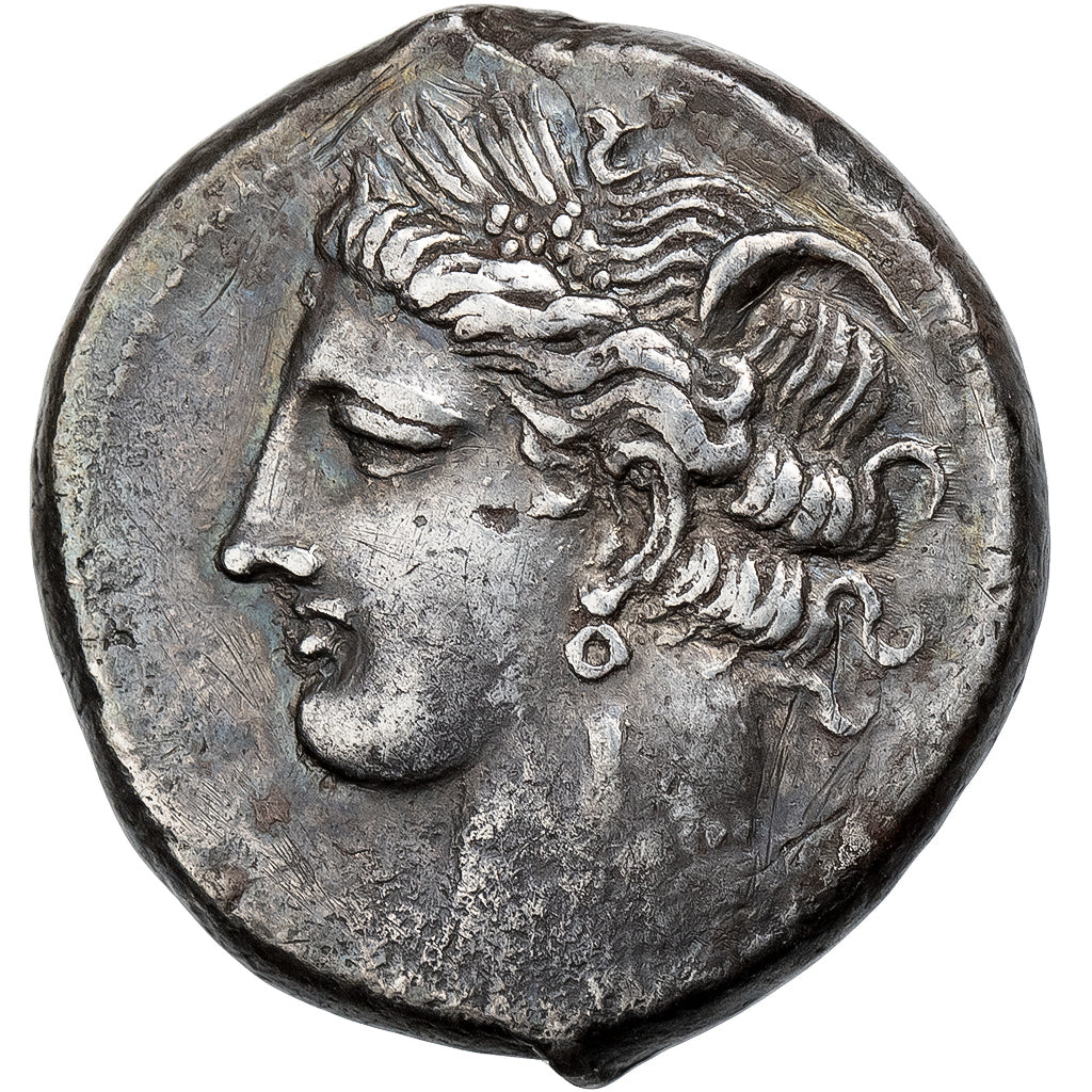 Zeugitana, Shekel, ca. 300-250 BC, Carthage, Srebro, AU(55-58)