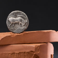 Lesbos, Stater, ca. 500/480-460 BC, Methymna, Zilver, ZF, HGC:6-884