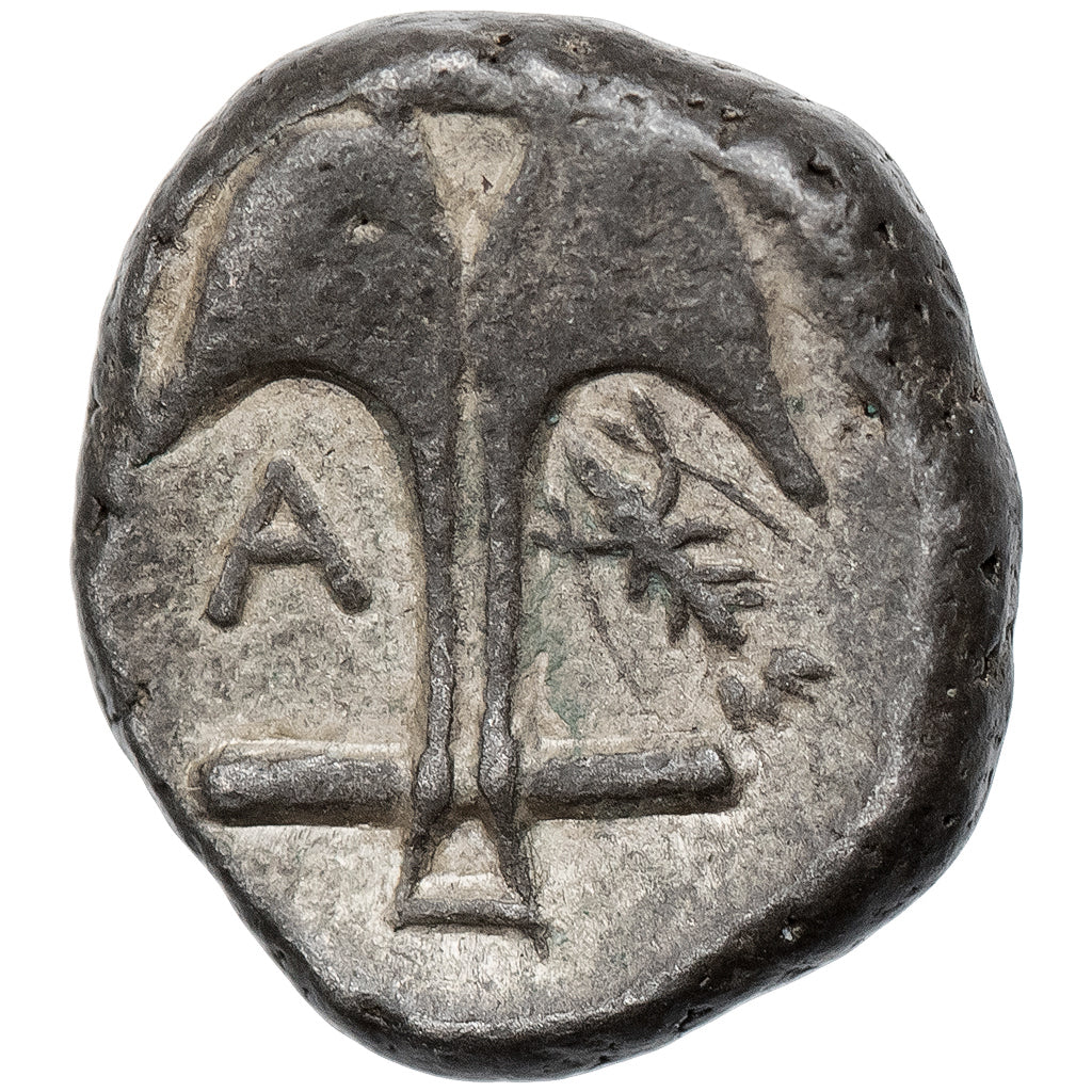 Thrace, Diobol, ca. 410-320 BC, Apollonia Pontika, Silber, VZ, HGC:3.2-1315