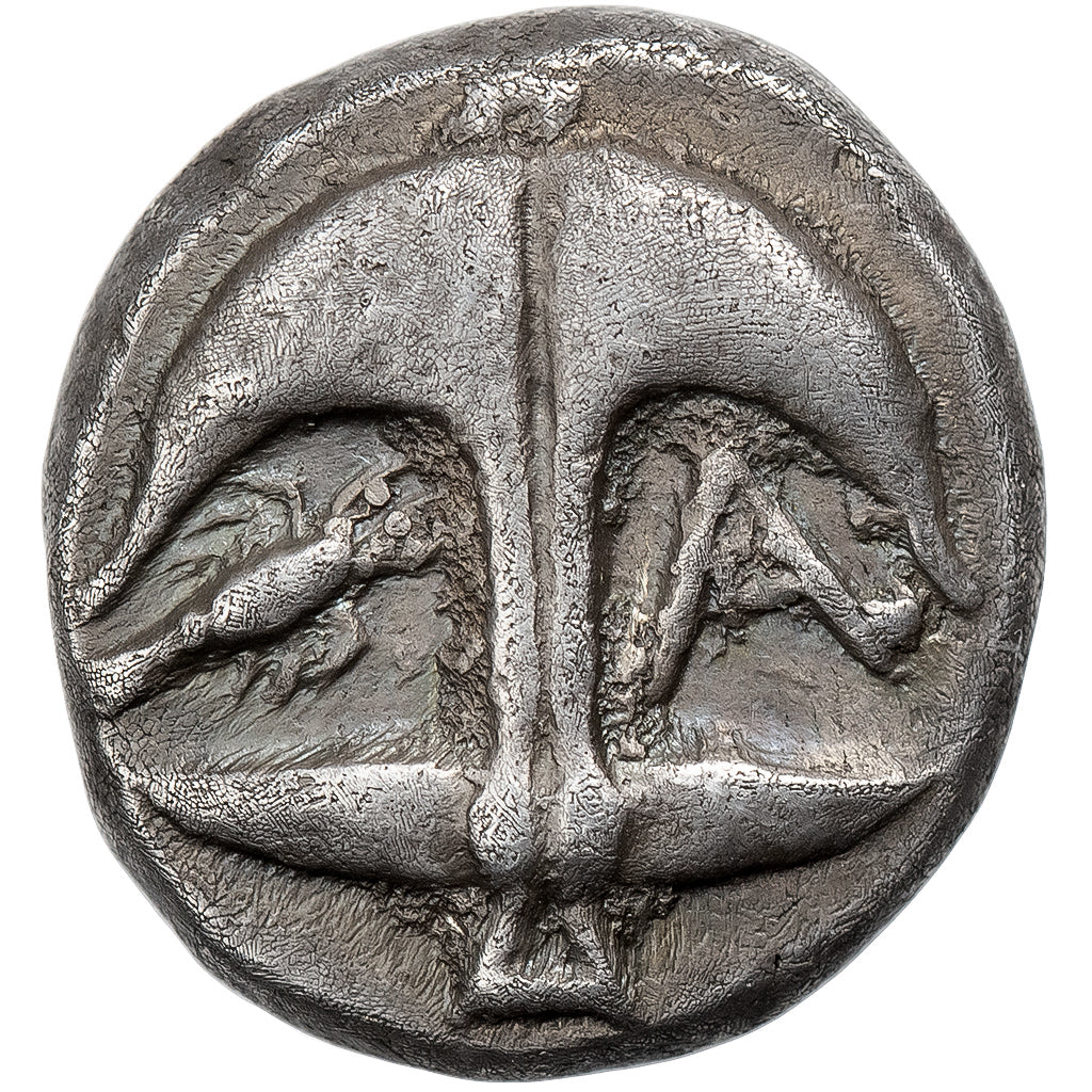 Thrace, Drachm, ca. 480-450 BC, Apollonia Pontika, Silber, VZ, HGC:3.2-1323