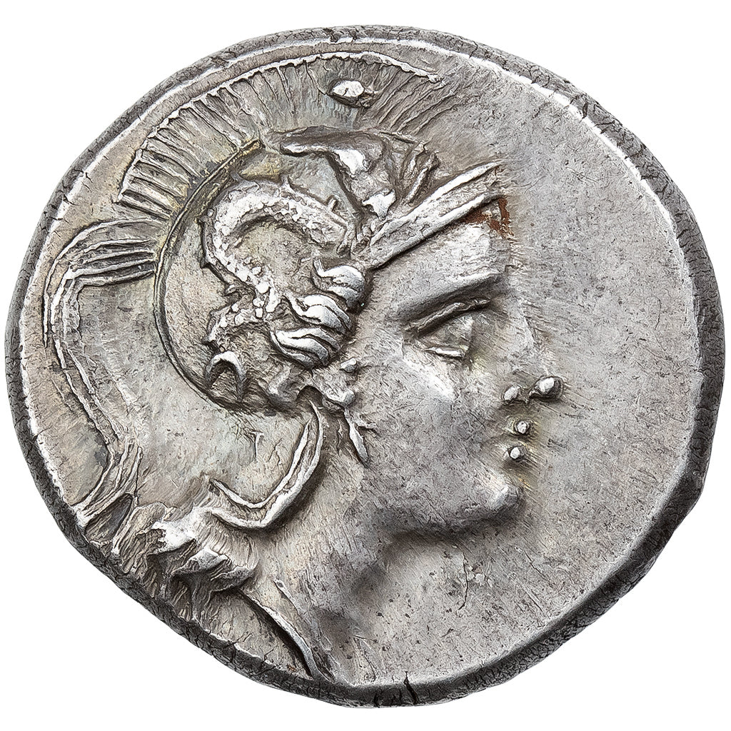 Lucânia, Stater, ca. 300-280 BC, Thourioi, Prata, AU(55-58), BMC:96, HN