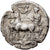 Sicilië, Tetradrachm, ca. 412-408 BC, Messana, Zilver, ZF+, HGC:2-795
