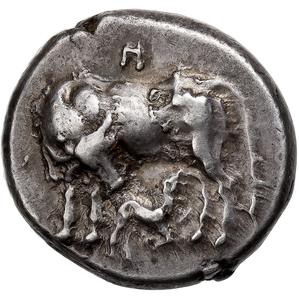 Illyria, Stater, ca. 340-280 BC, Dyrrhachion, Zilver, ZF+, HGC:3.1-33