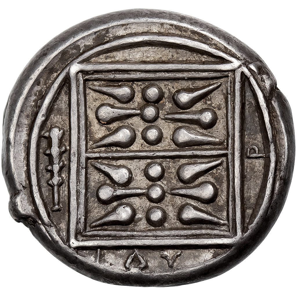 Illyria, Stater, ca. 340-280 BC, Dyrrhachion, Zilver, ZF+, HGC:3.1-33