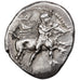 Thessaly, Drachm, ca. 420-400 BC, Larissa, Silver, AU(55-58), HGC:4-418