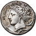 Carthaginian Sicily, Tetradrachm, ca. 350-320 BC, Sicilian Mint, Prata
