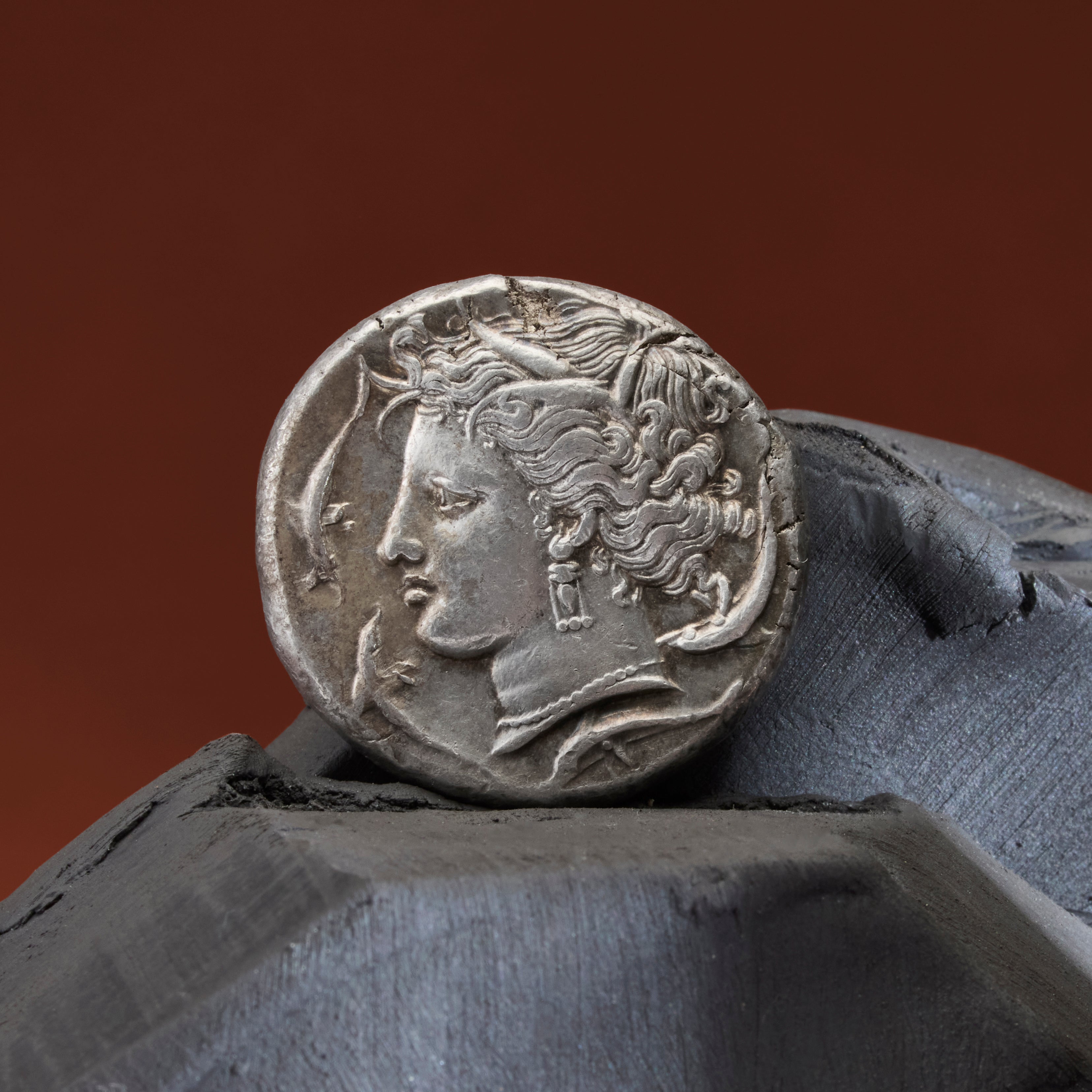 Carthaginian Sicily, Tetradrachm, ca. 350-320 BC, Sicilian Mint, Silver