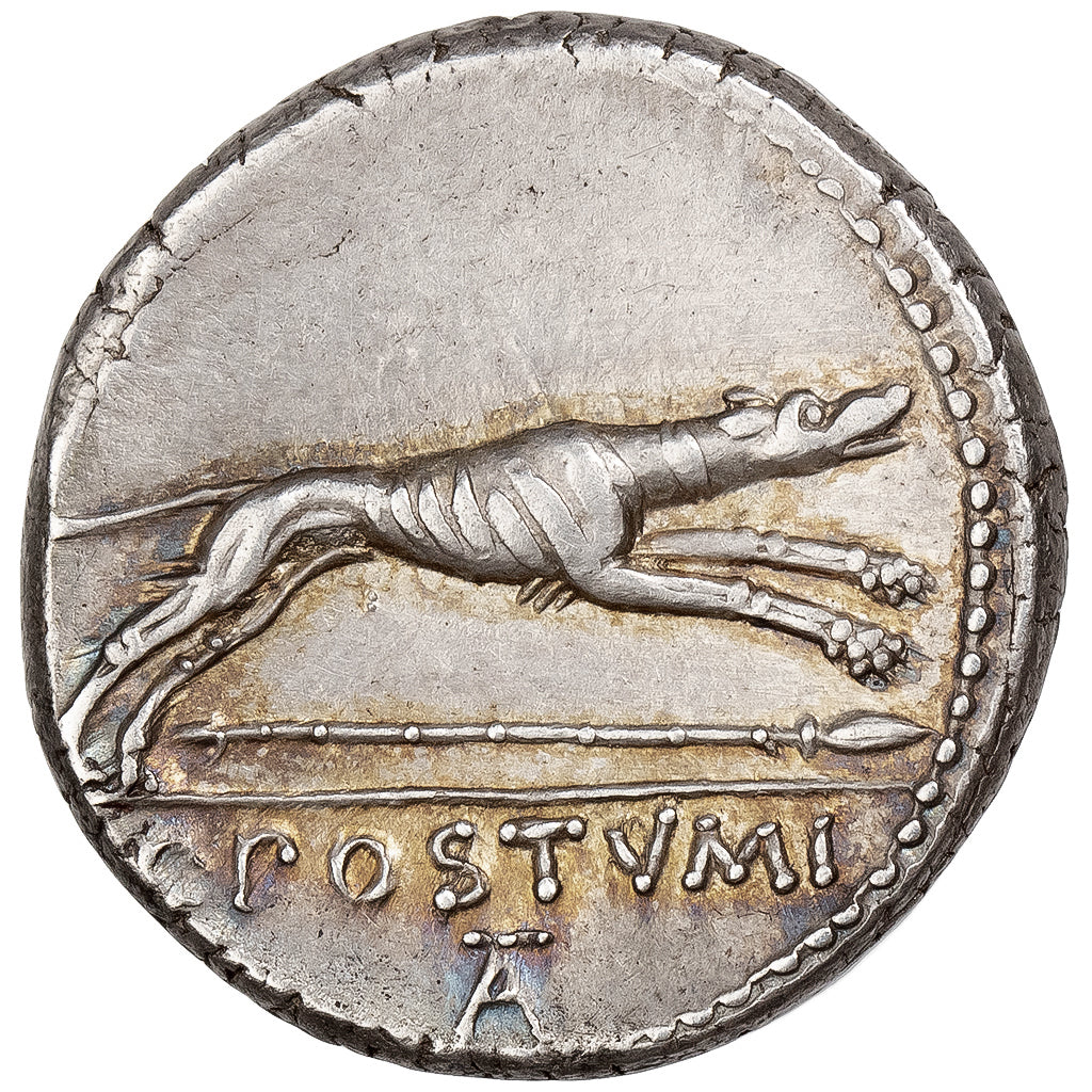 Postumia, Denier, 74 av. J.-C., Rome, Argent, SUP, Crawford:394/1a