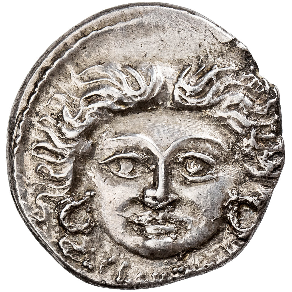 Plautia, Denarius, 47 BC, Rome, Prata, AU(55-58), Crawford:453/1a