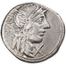 Minucia, Denarius, 122 BC, Rome, Prata, VF(30-35), Crawford:277/1
