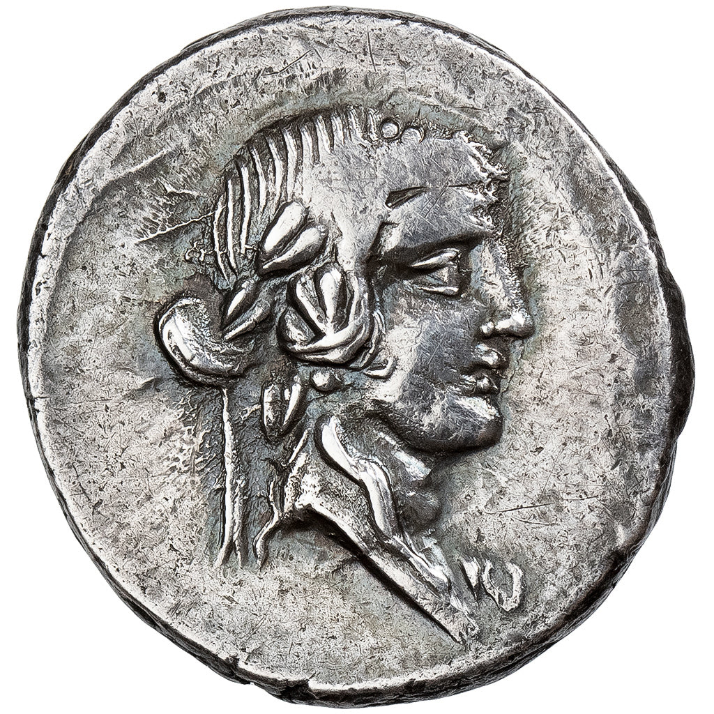 Titia, Denier, 90 av. J.-C., Rome, Argent, SUP, Crawford:341/2