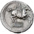 Titia, Denarius, 90 BC, Rome, Silver, AU(55-58), Crawford:341/2