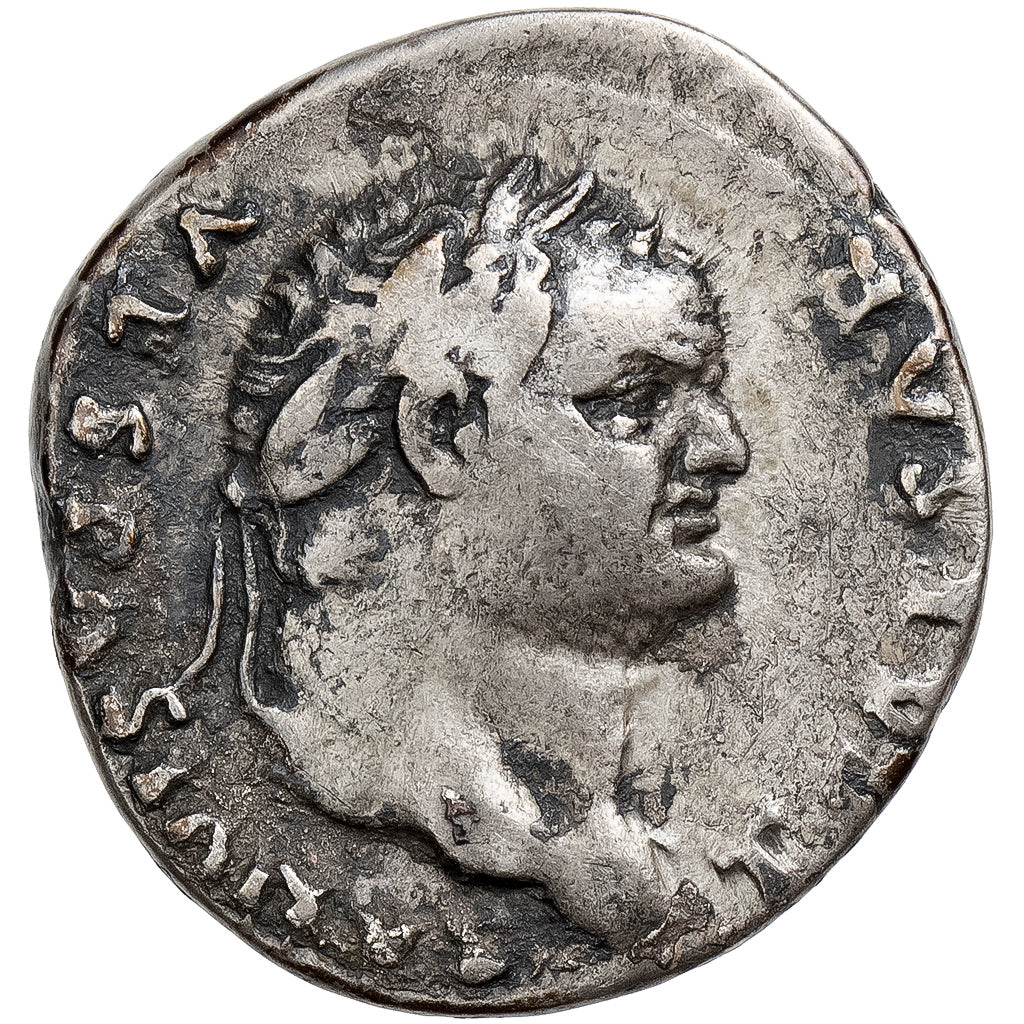 Titus, Denarius, 77-78, Rome, Silver, EF(40-45), RIC:985