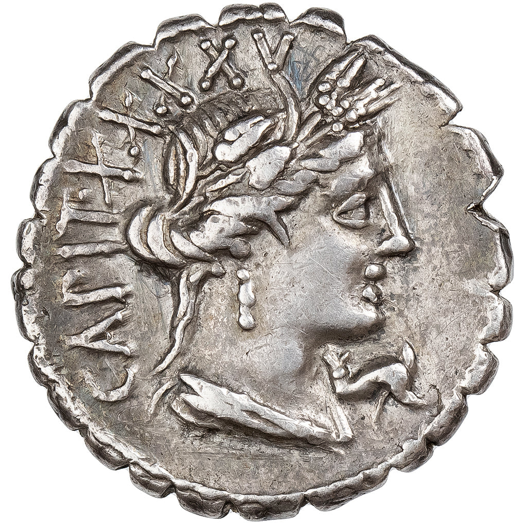 Maria, Denarius Serratus, 81 BC, Rome, Silber, VZ, Crawford:378/1c