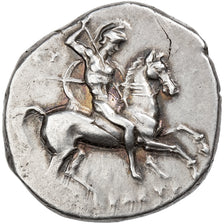 Calabrië, Nomos, ca. 280-272 BC, Tarentum, Zilver, ZF+, HGC:1-883, HN