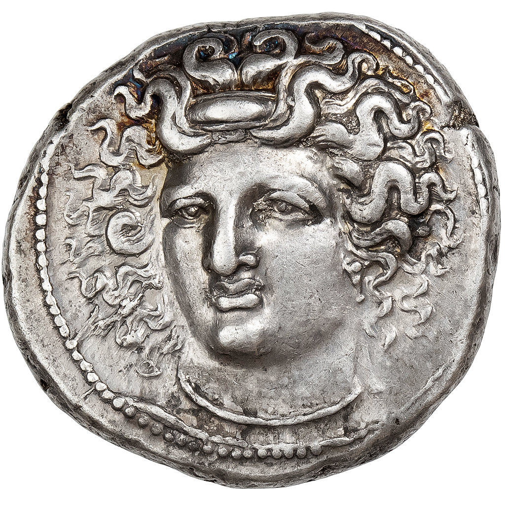 Thessaly, Didrachm, ca. 356-342 BC, Larissa, Silver, AU(55-58), HGC:4-409