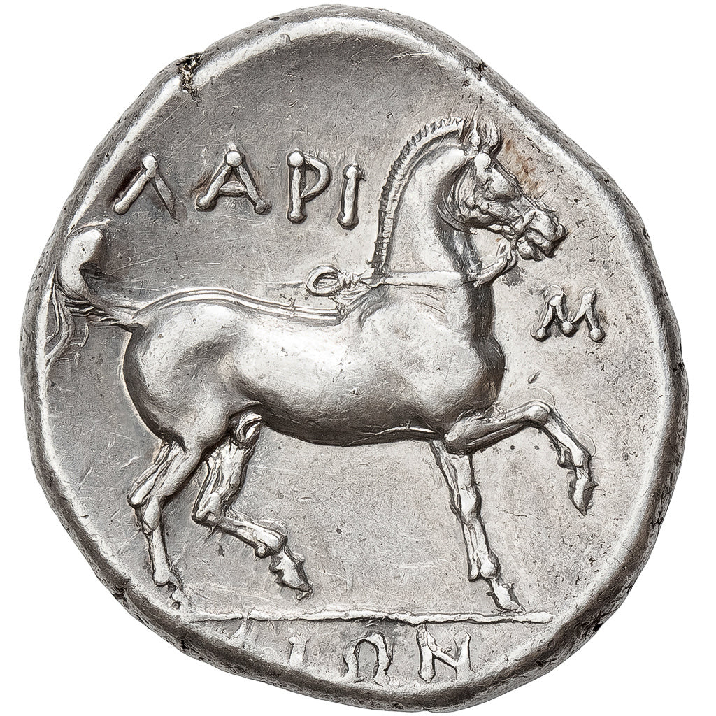 Thessaly, Didrachm, ca. 356-342 BC, Larissa, Silver, AU(55-58), HGC:4-409