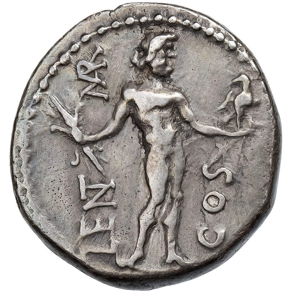 Claudia, Cornelia, Denarius, 49 BC, Rome, Plata, MBC+, Crawford:445/1b