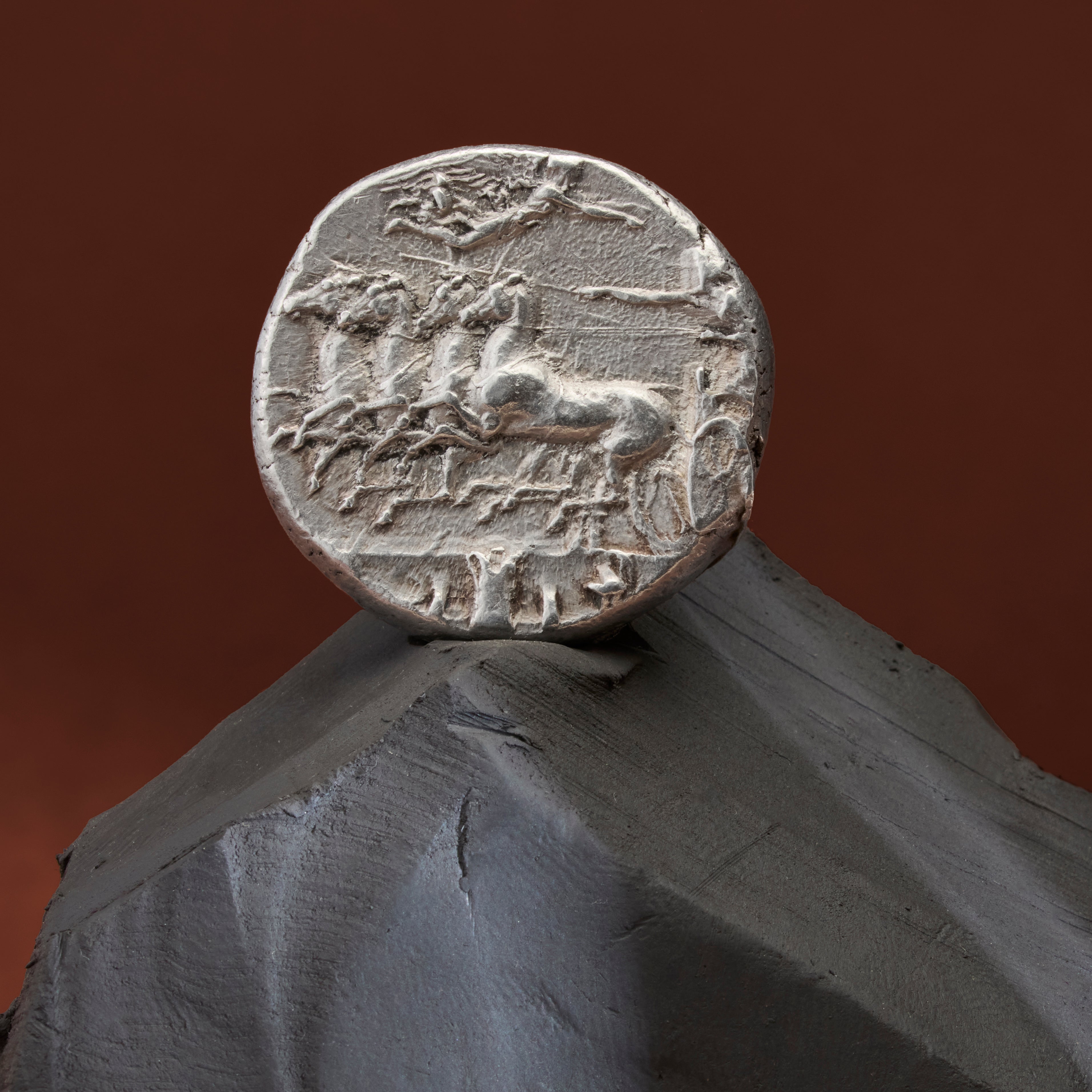 Sicile, Dionysios Ier, Décadrachme, 405-390 av. J-C., Syracuse, Œuvre non signée