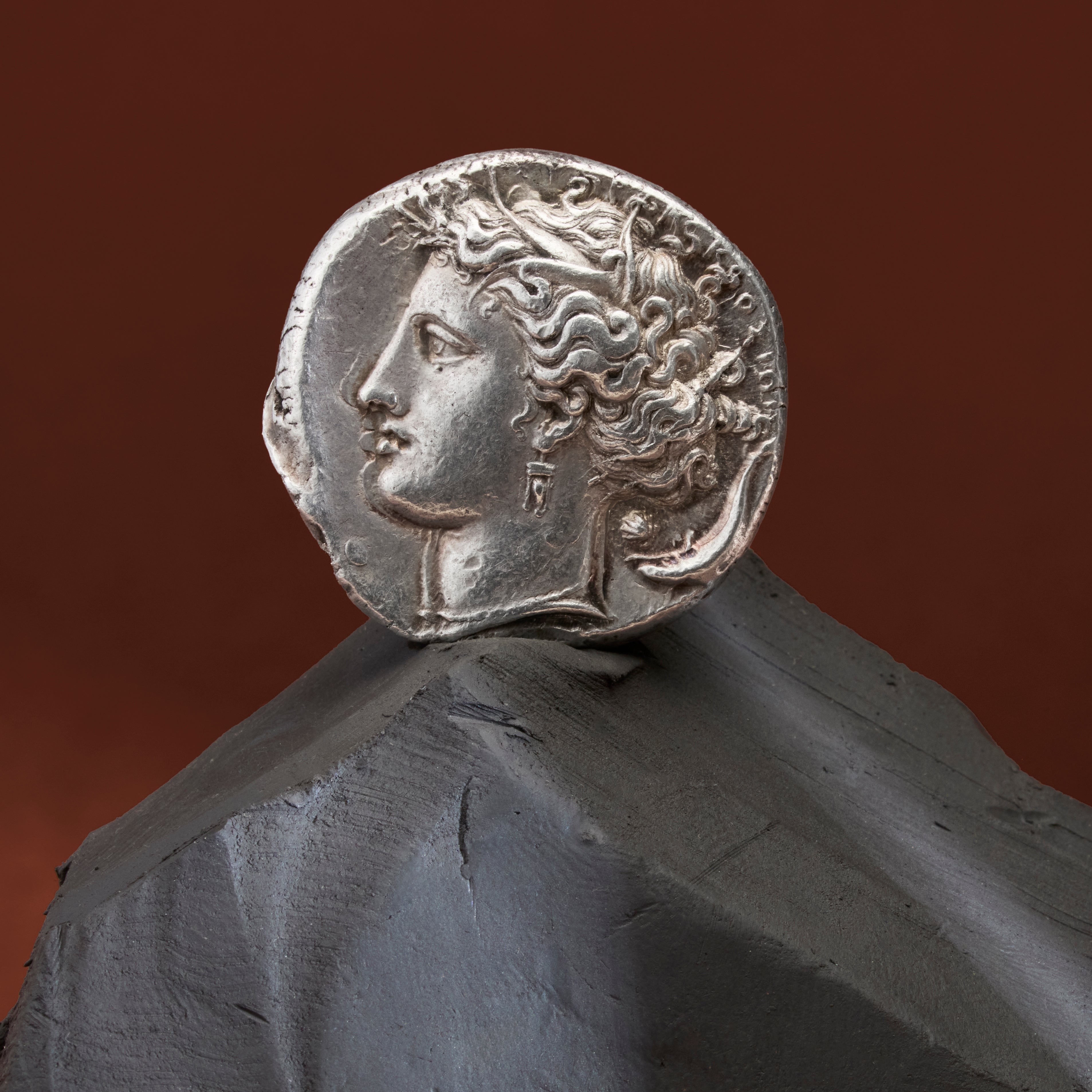 Sicile, Dionysios Ier, Décadrachme, 405-390 av. J-C., Syracuse, Œuvre non signée