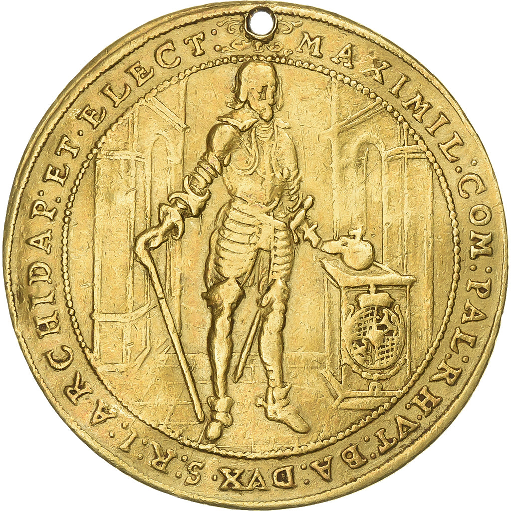 Electorate of Bavaria, Maximilian I, 5 Ducats, 1640, Munich, Gold, EF(40-45)