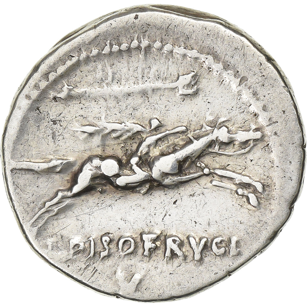 Calpurnia, Denarius, 90 BC, Rome, Silver, EF(40-45), Crawford:340/1