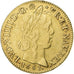 France, Louis XIV, Louis d'or à la mèche longue, 1651, Paris, Gold, VF(30-35)