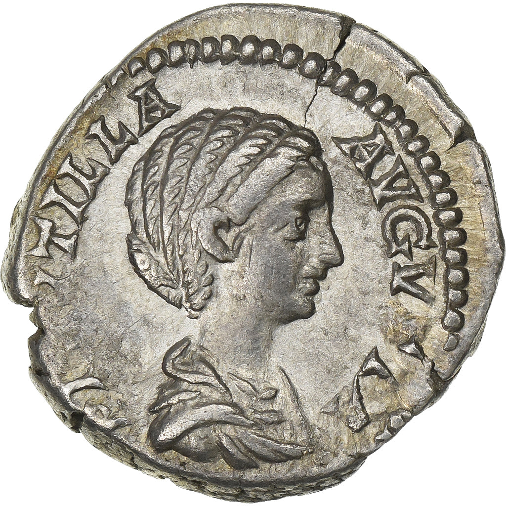 Plautilla, Denarius, 202-205, Rome, Srebro, AU(50-53), RIC:363a