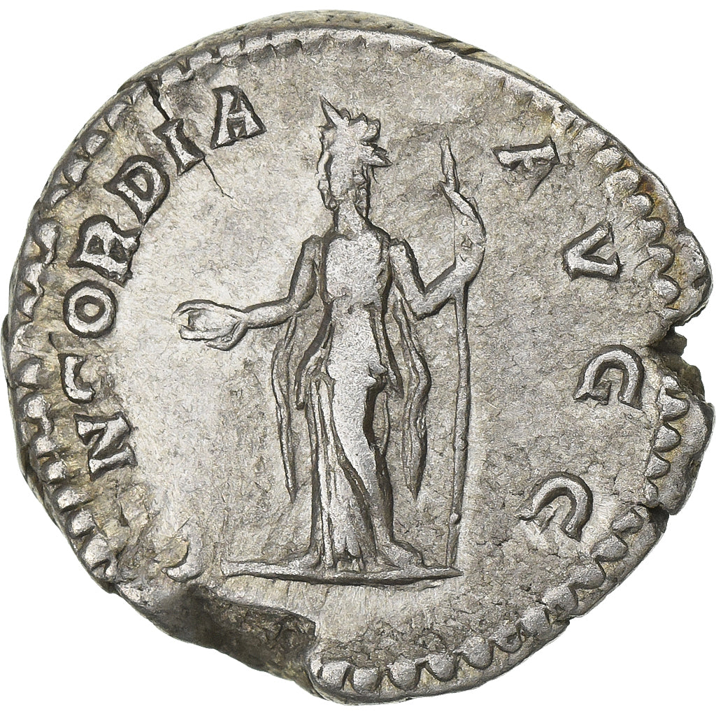 Plautilla, Denarius, 202-205, Rome, Srebro, AU(50-53), RIC:363a