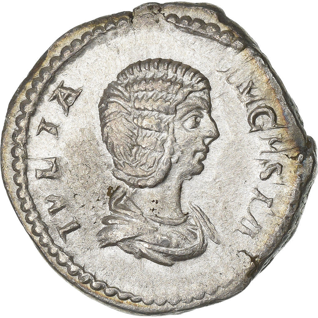 Julia Domna, Denarius, 196-211, Rome, Srebro, AU(55-58), RIC:552