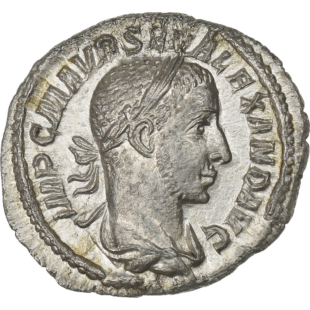 Severus Alexander, Denarius, 222-228, Rome, Srebro, AU(55-58), RIC:127c
