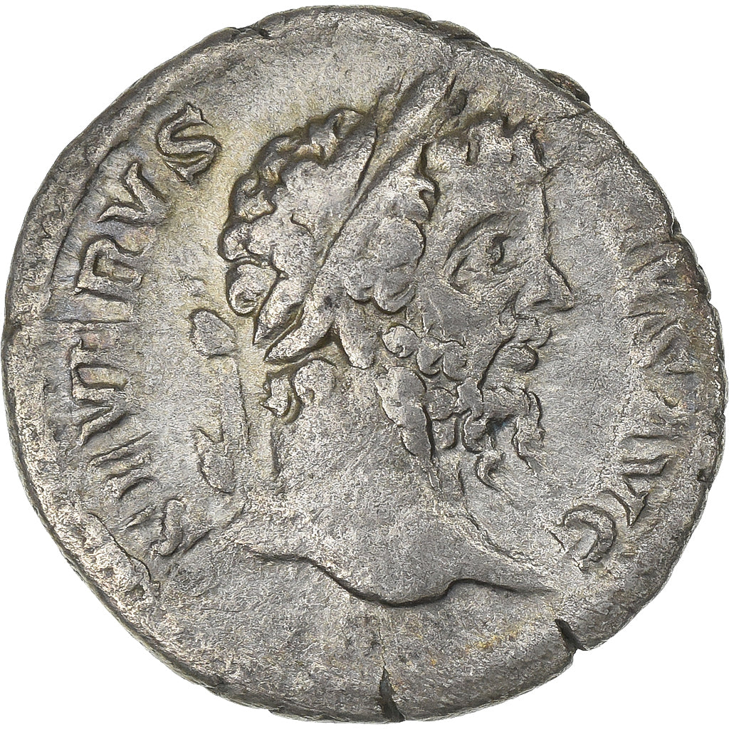 Septimius Severus, Denarius, 202-210, Rome, Silber, S+, RIC:278a