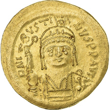 Justin II, Solidus, 565-578, Constantinople, Gold, MS(60-62), Sear:345