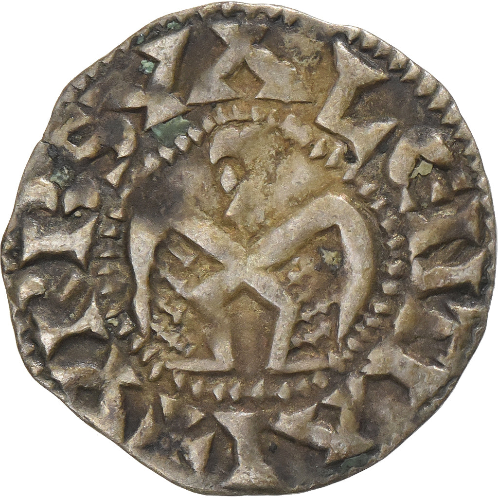 Évêché de Valence, Anonymes, Denier, XIIème siècle, Billon, TTB