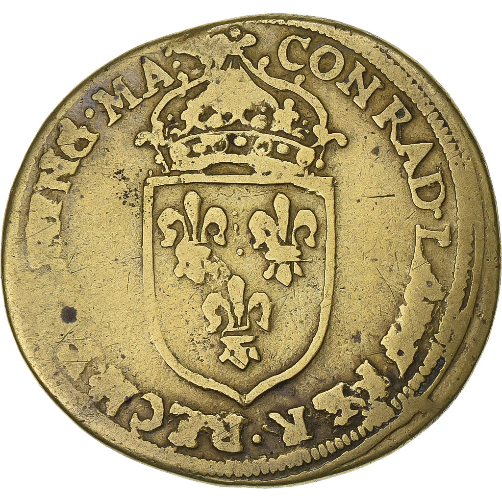 Free city of Nuremberg, Nuremberg token, Louis XIV, Conrad Lauffer, Messing, S