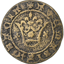 France, Token, Jeton de Compte à la Couronne, Brass, VF(20-25)