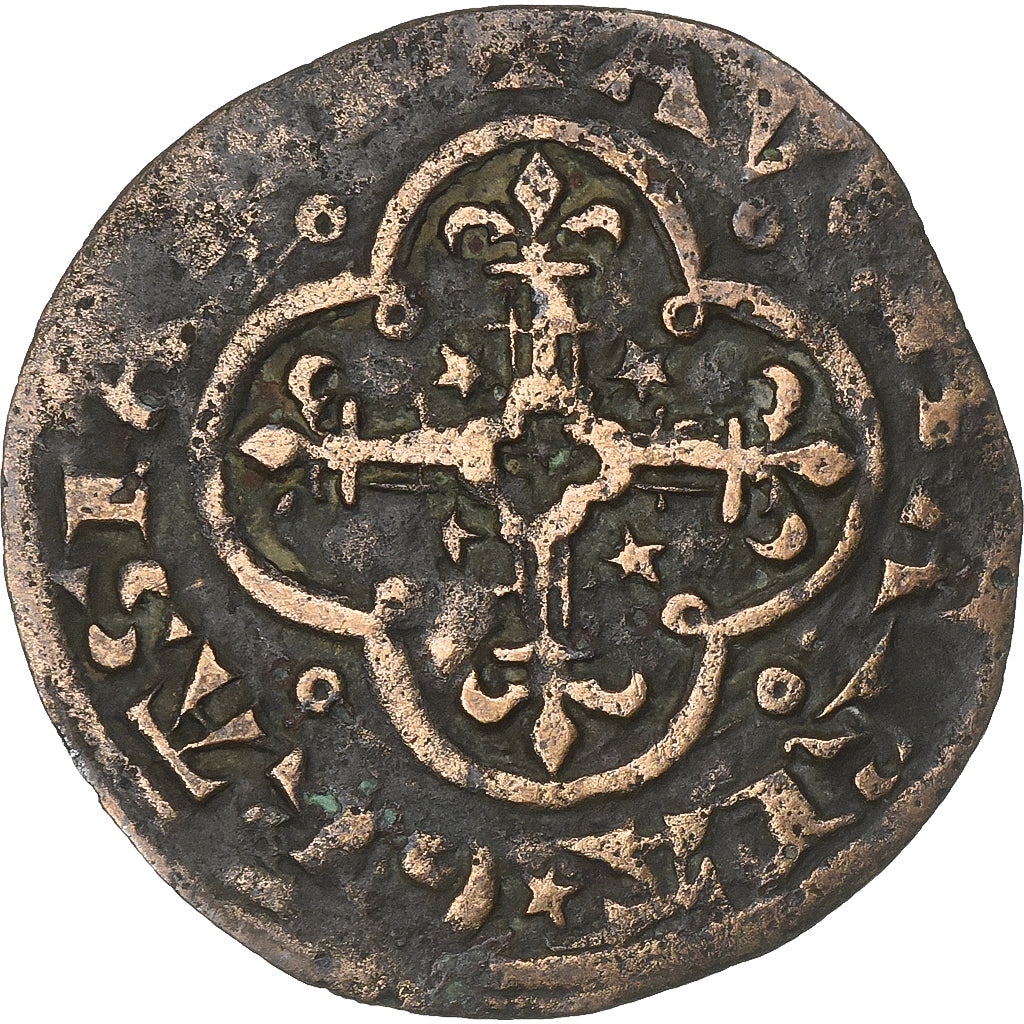 France, Token, Jeton de Compte au mouton, Brass, VF(20-25)