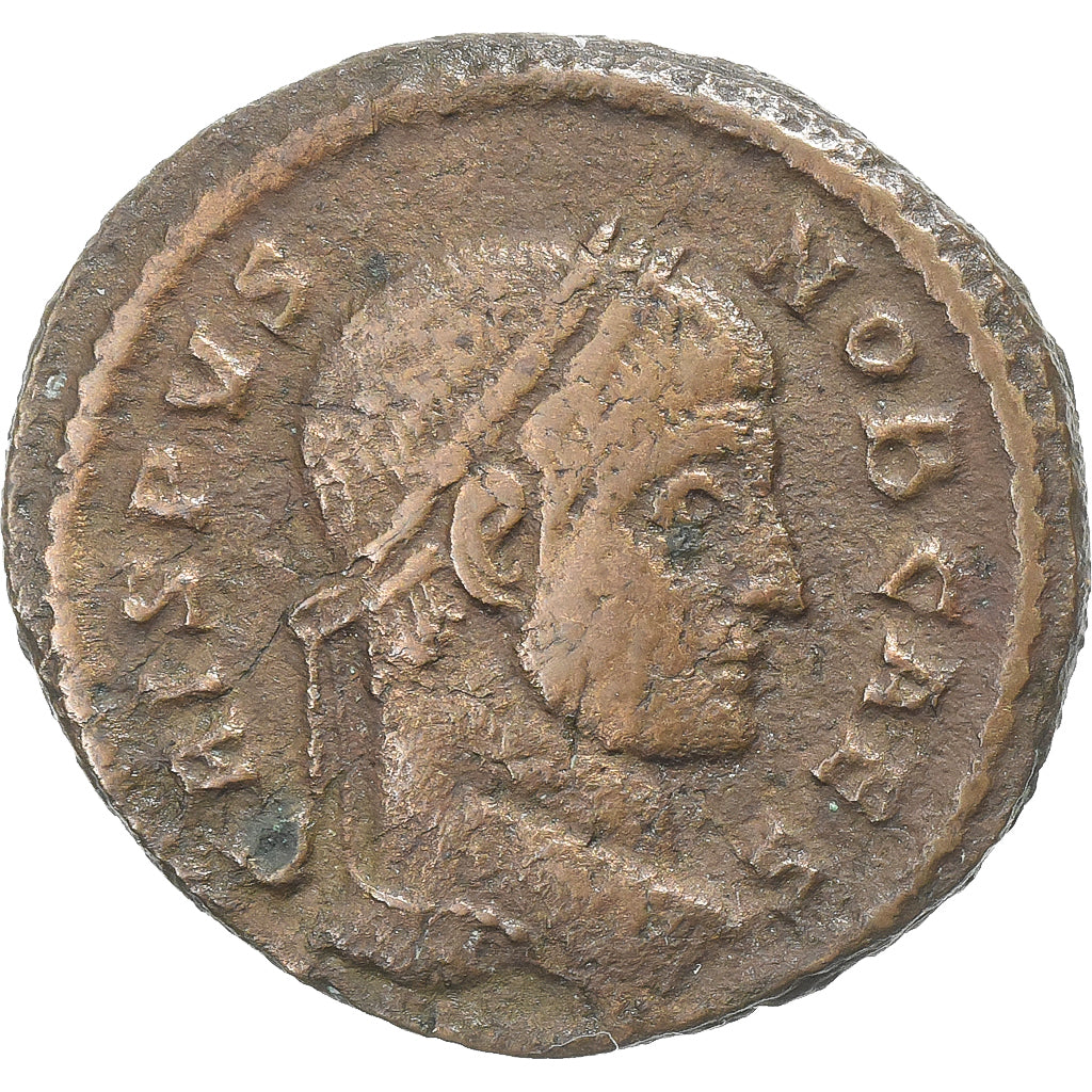 Crispus, Follis, 321, Arelate, Bronze, SS