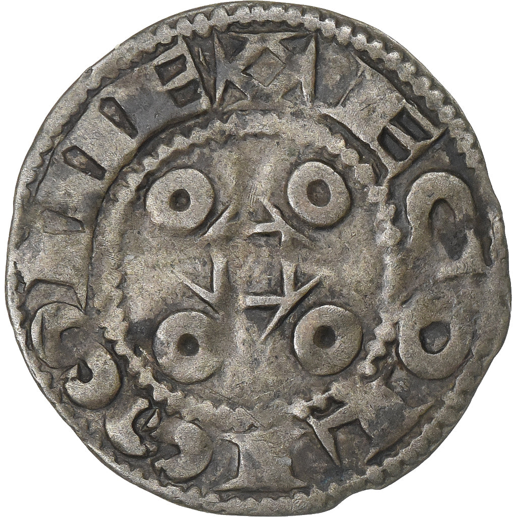 County of Angoulême, Anonymous, Denier, 10th-11th Centuries, Angoulême