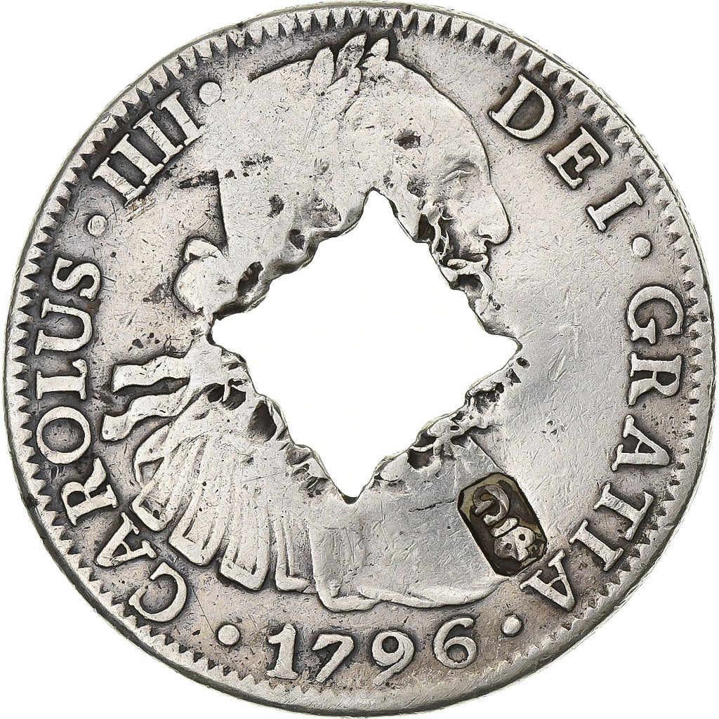 Guadeloupe, George III, 9 Livres, 9 Shillings, Undated (1811), Silver, VF(30-35)