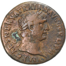 Trajan, As, 101-102, Rome, Bronze, VF(30-35), RIC:435