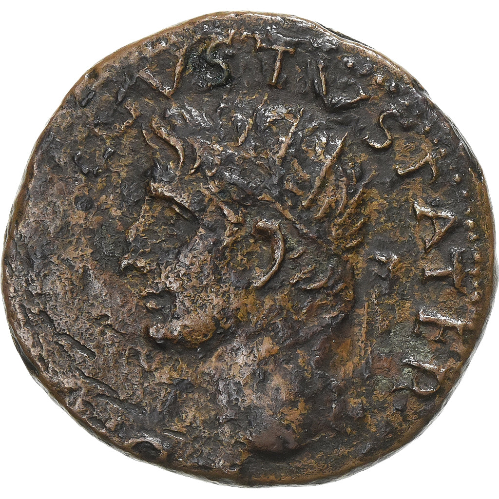 Divus Augustus, As, 34-37, Rome, Bronze, SS, RIC:83