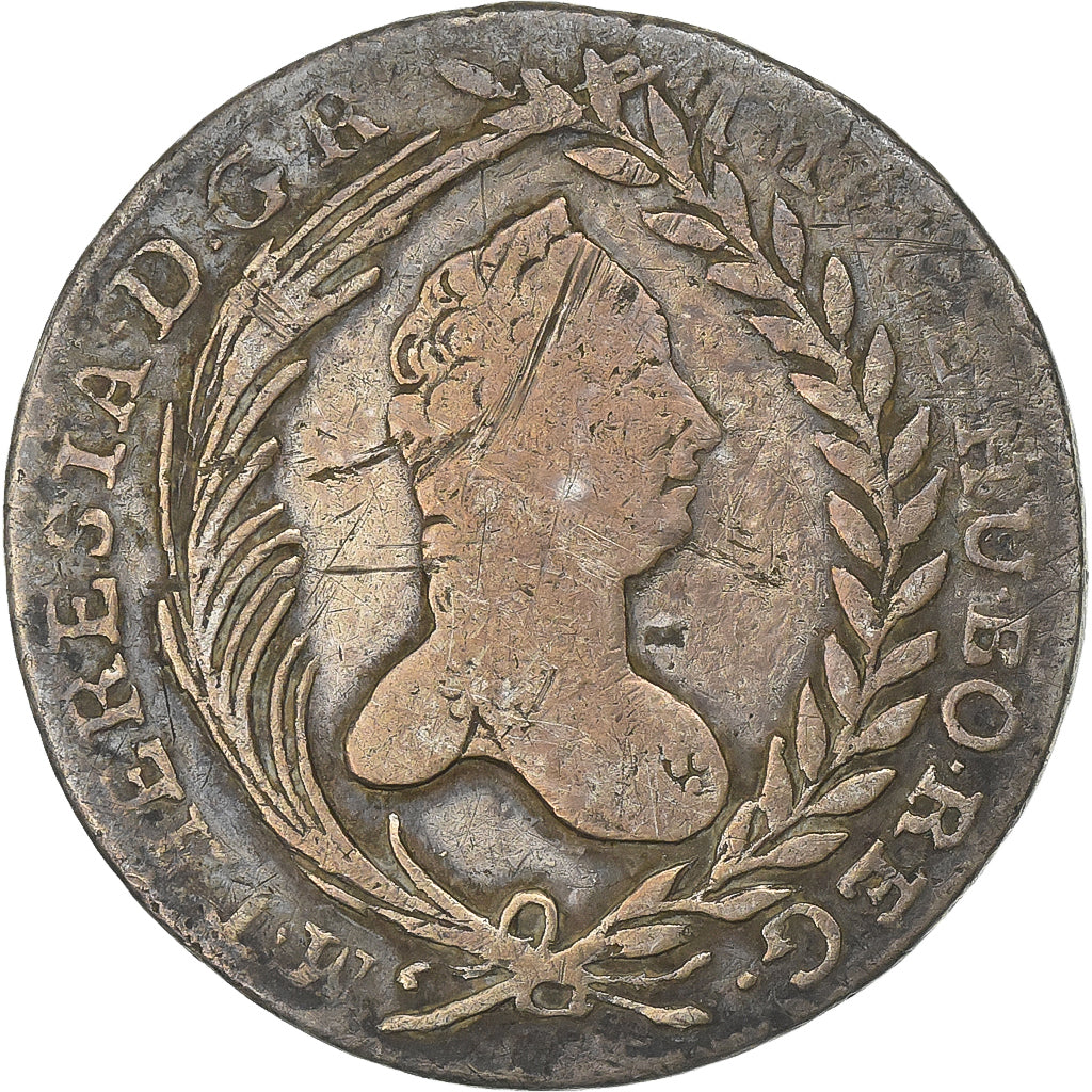 Austria, Maria Theresa, 20 Kreuzer, 1765, Vienna, Srebro, VF(20-25)