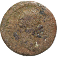 Judaea, Titus, Æ Unit, 79-81, Caesara Maritima, Bronze, F(12-15)